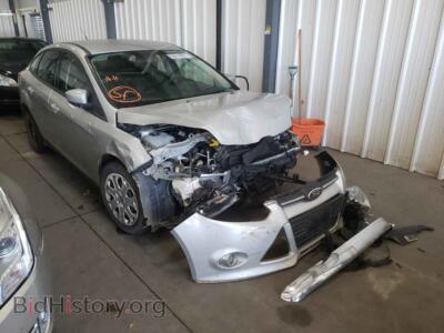 2012 Ford FOCUS Focus SE, серебристый — VIN 1FAHP3F20CL313986, Copart