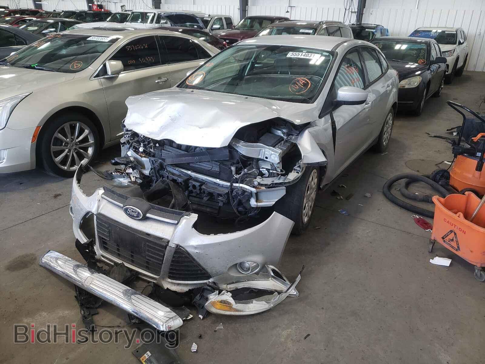 2012 FORD FOCUS - VIN: 1FAHP3F20CL313986 - Фото 2