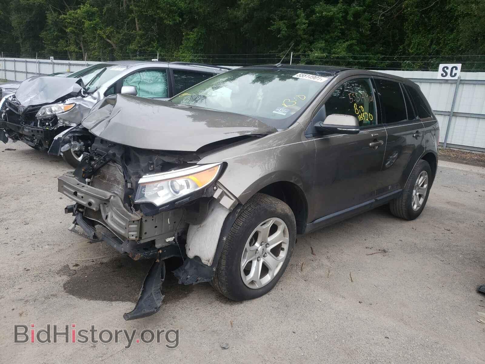 2014 FORD EDGE - VIN: 2FMDK4JC3EBB59673 - Фото 2