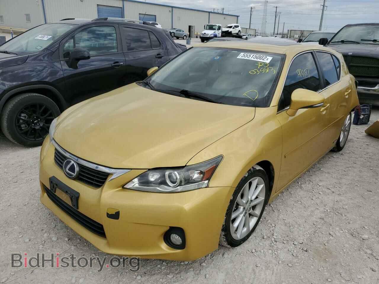 2011 LEXUS CT 200 - VIN: JTHKD5BH0B2035513 - Фото 2