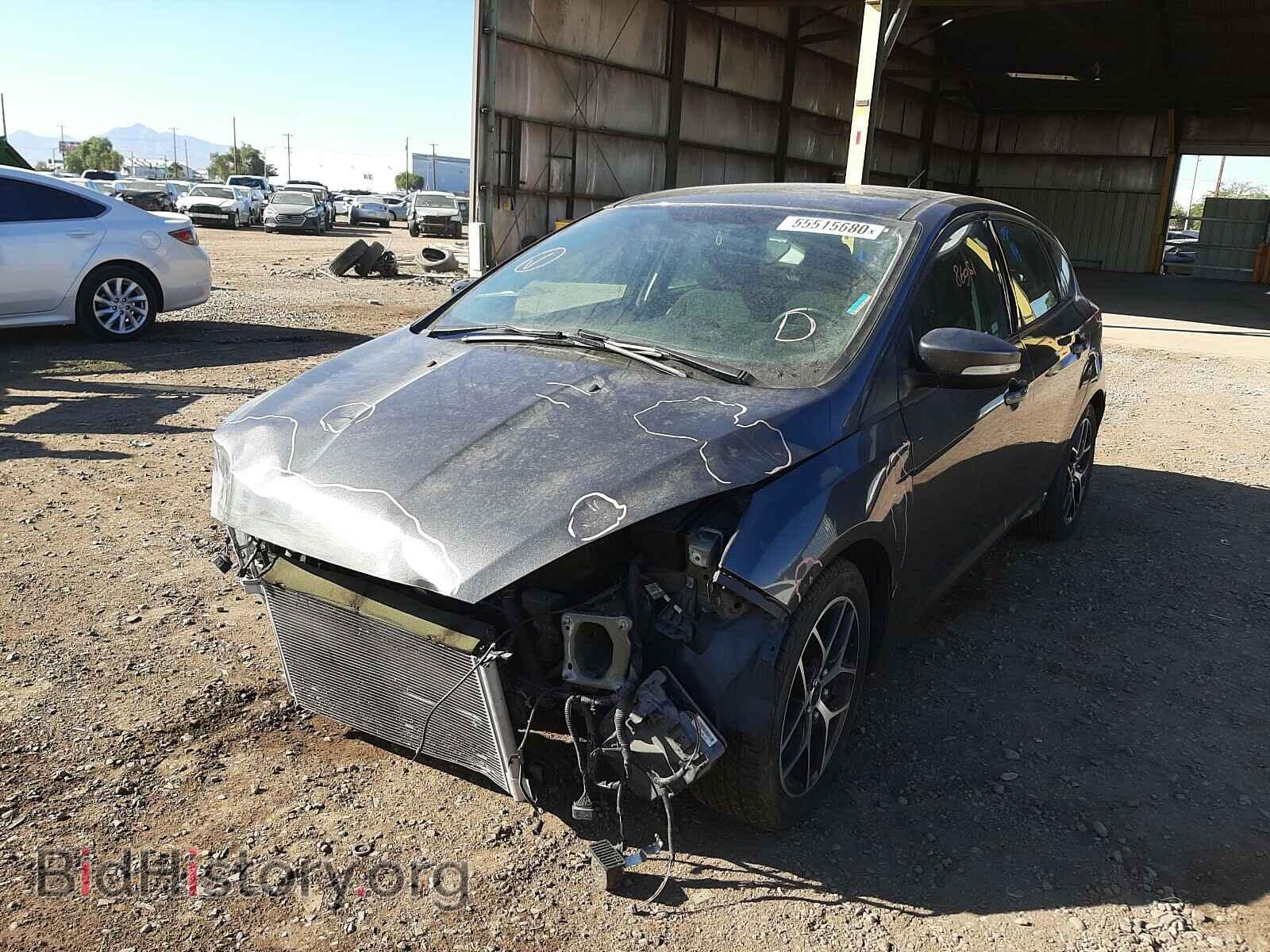 2015 FORD FOCUS - VIN: 1FADP3K2XFL375582 - Фото 2