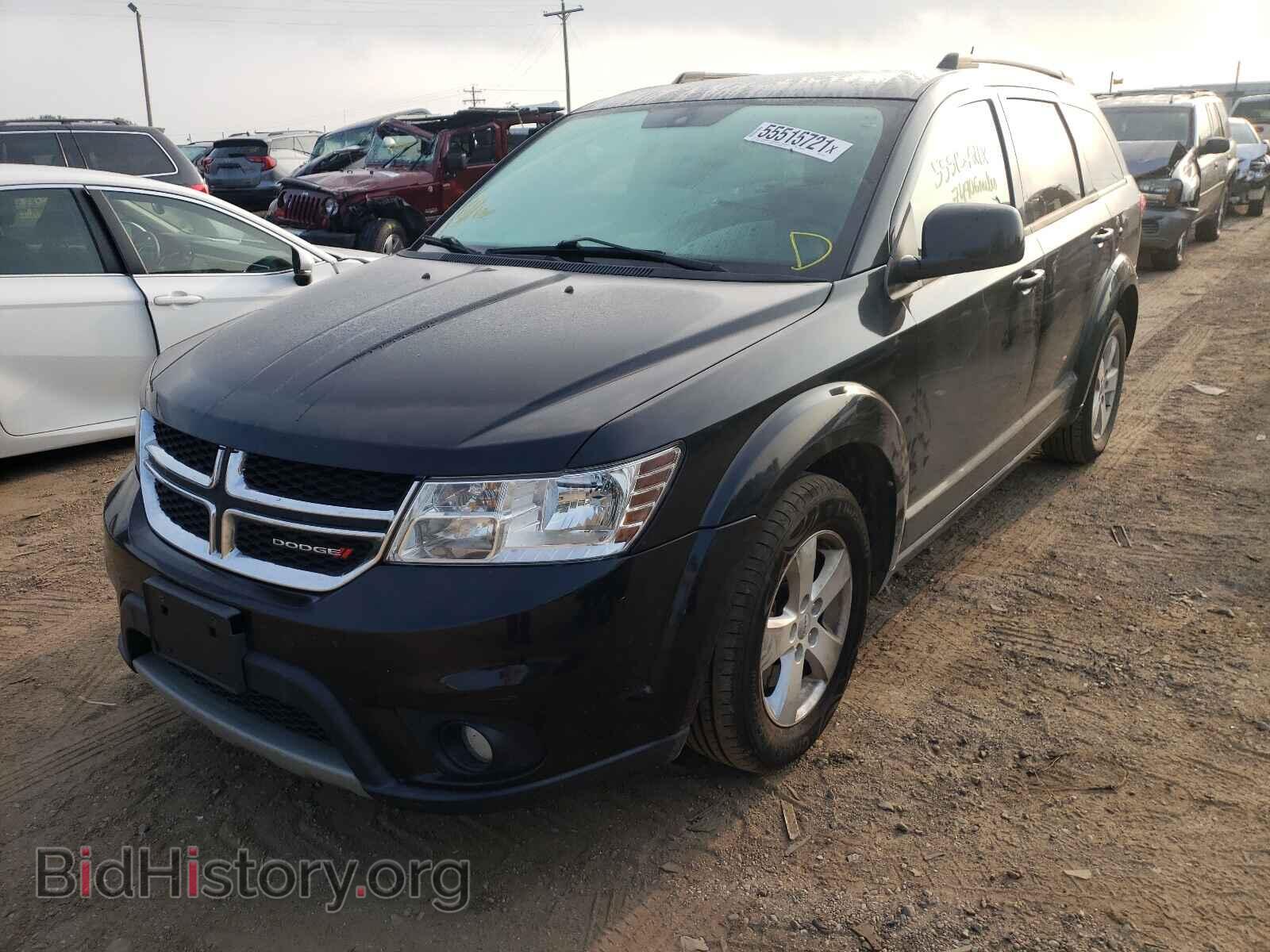 2012 DODGE JOURNEY - VIN: 3C4PDCBG8CT395289 - Фото 2