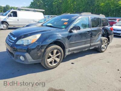 2014 Subaru OUTBACK 2.5I Premium, черный — VIN 4S4BRCCC8E3256376, Copart