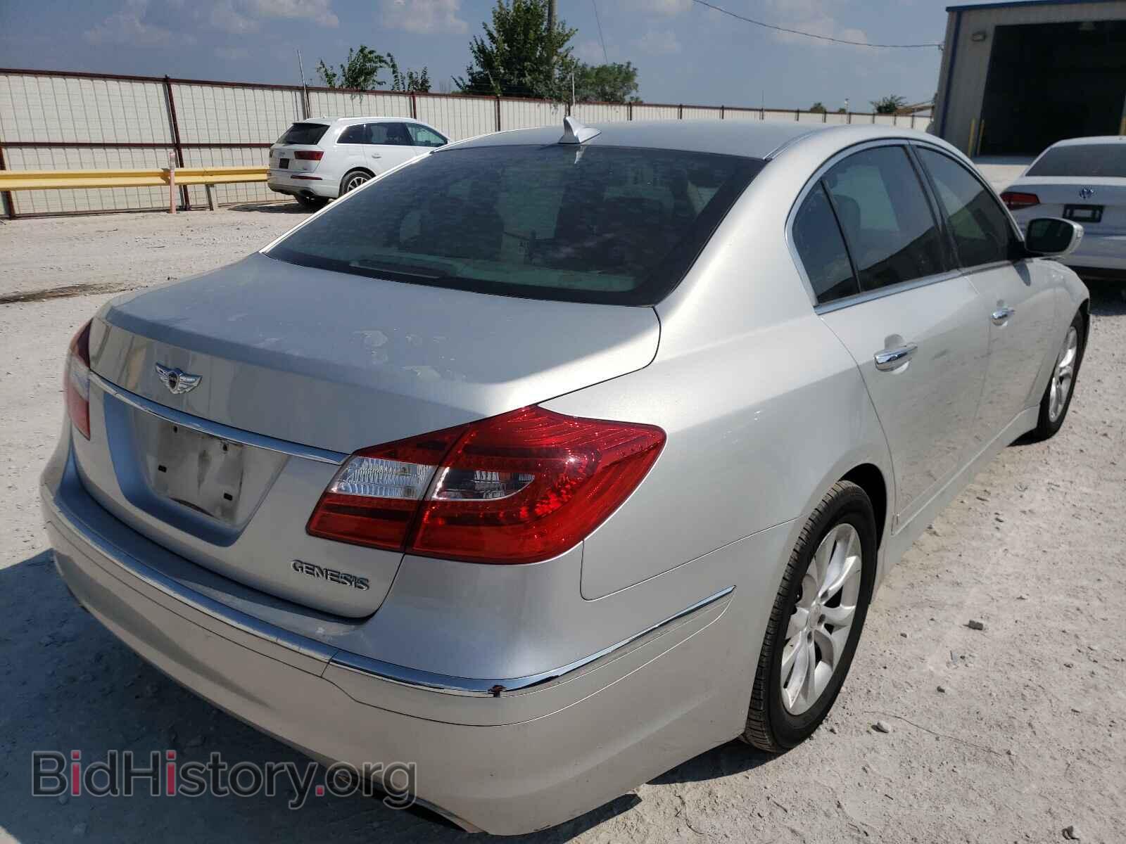 2012 HYUNDAI GENESIS - VIN: KMHGC4DD4CU181221 - Фото 4