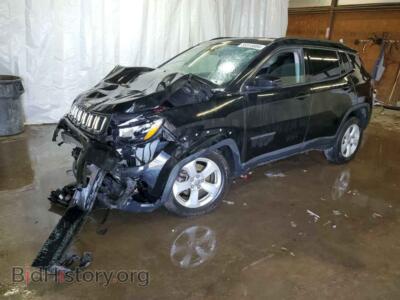 2020 Jeep COMPASS Latitude, черный — VIN 3C4NJDBB4LT120335, Copart