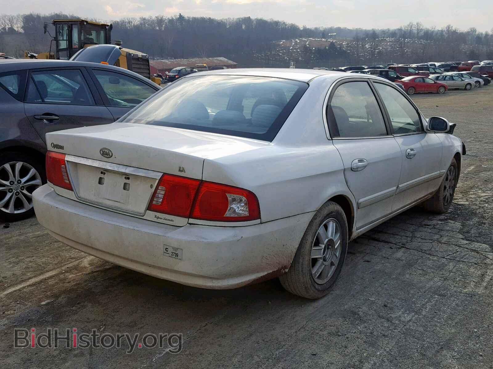2005 KIA OPTIMA - VIN: KNAGD126255424541 - Photo 4