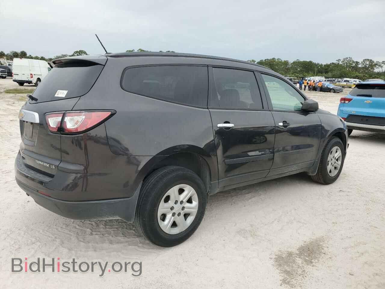 2015 CHEVROLET TRAVERSE - VIN: 1GNKRFKDXFJ250552 - Фото 3