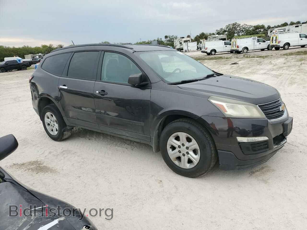 2015 CHEVROLET TRAVERSE - VIN: 1GNKRFKDXFJ250552 - Фото 4