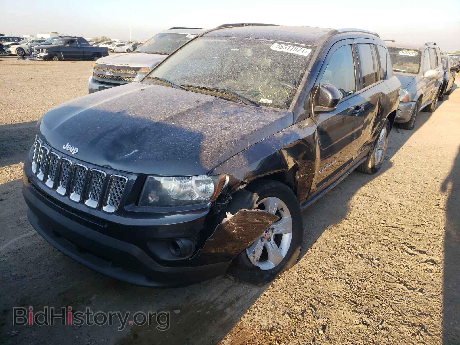 2014 JEEP COMPASS - VIN: 1C4NJCEA0ED531401 - Фото 2