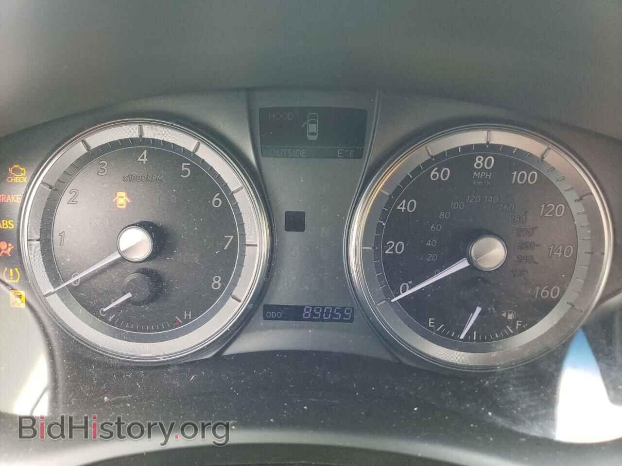 2012 LEXUS ES350 - VIN: JTHBK1EG0C2506837 - Фото 9