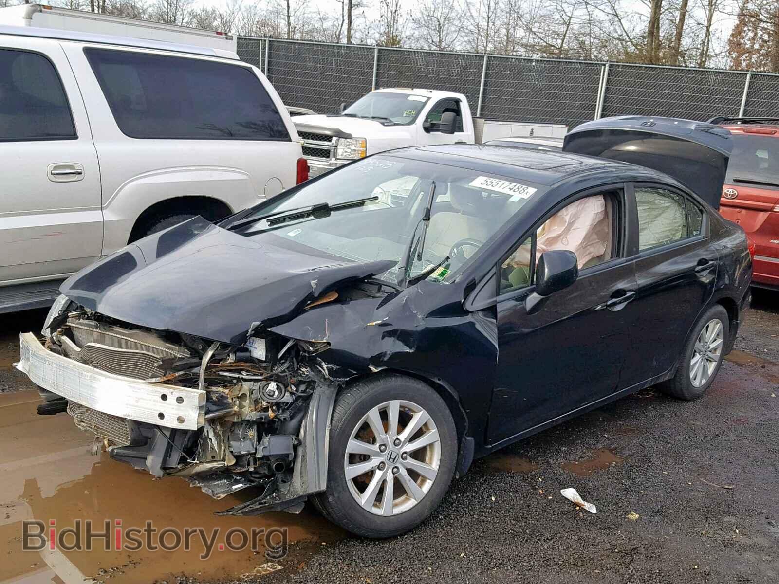 2012 HONDA CIVIC - VIN: 2HGFB2F80CH524215 - Photo 2