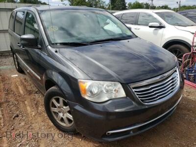 2011 Chrysler MINIVAN Town & COU, серый — VIN 2A4RR8DG1BR645357, Copart