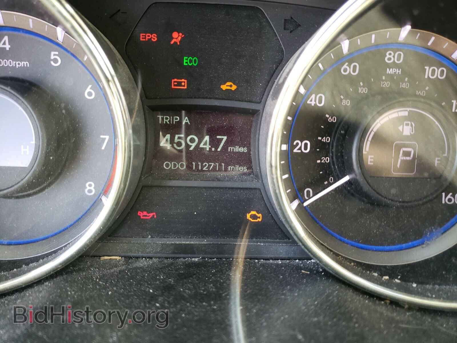 2012 HYUNDAI SONATA - VIN: 5NPEC4AC9CH478468 - Фото 8