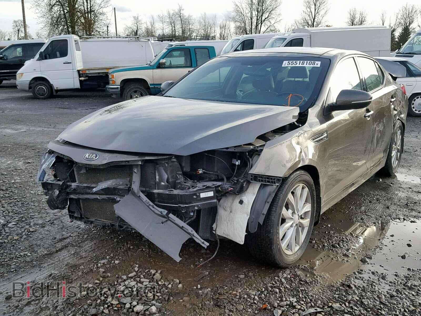 2014 KIA OPTIMA - VIN: 5XXGN4A70EG281399 - Фото 2