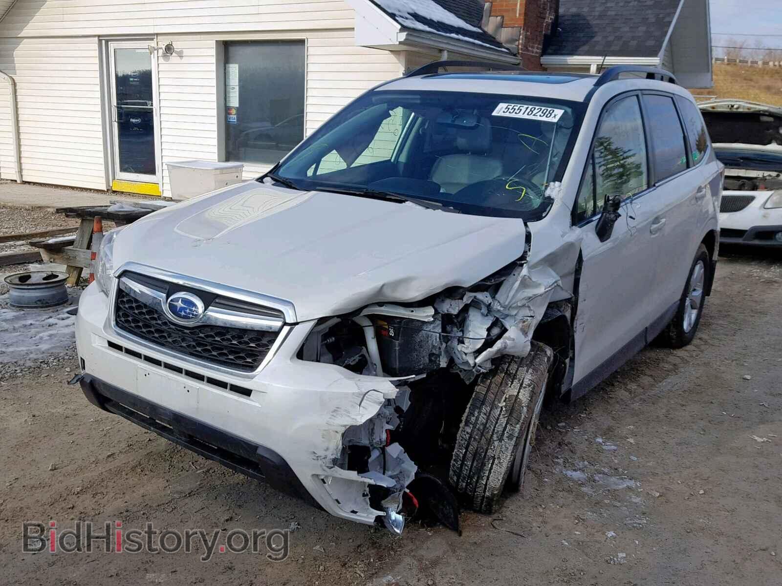 2014 SUBARU FORESTER - VIN: JF2SJAMC4EH456061 - Фото 2