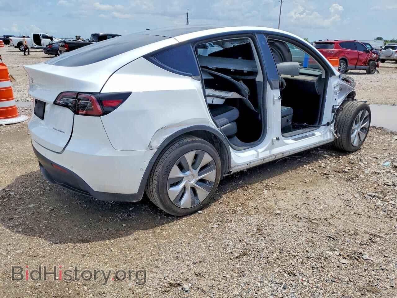 2022 TESLA MODEL Y - VIN: 7SAYGDEE9NF436190 - Фото 3