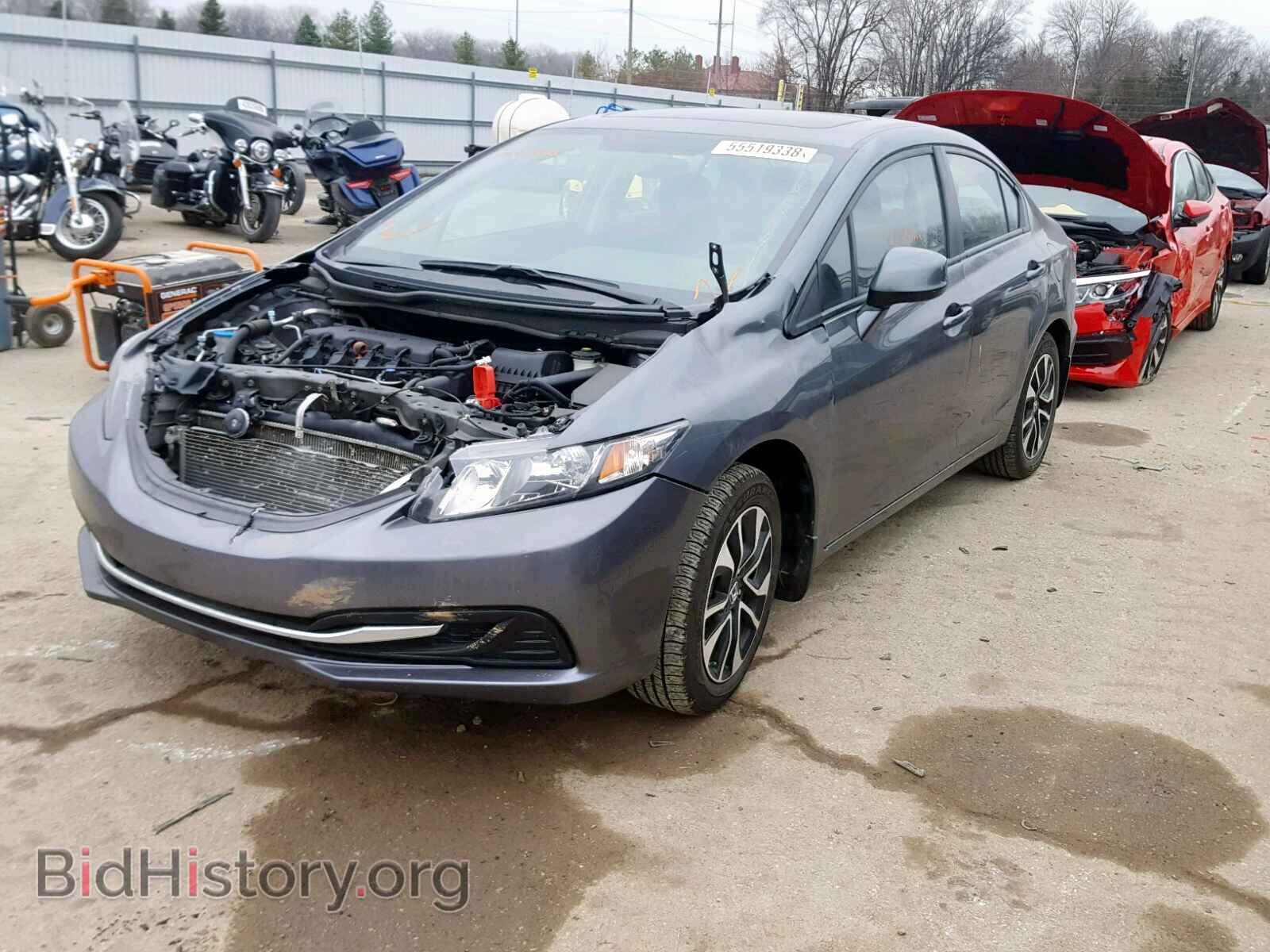 2013 HONDA CIVIC - VIN: 19XFB2F85DE076467 - Фото 2