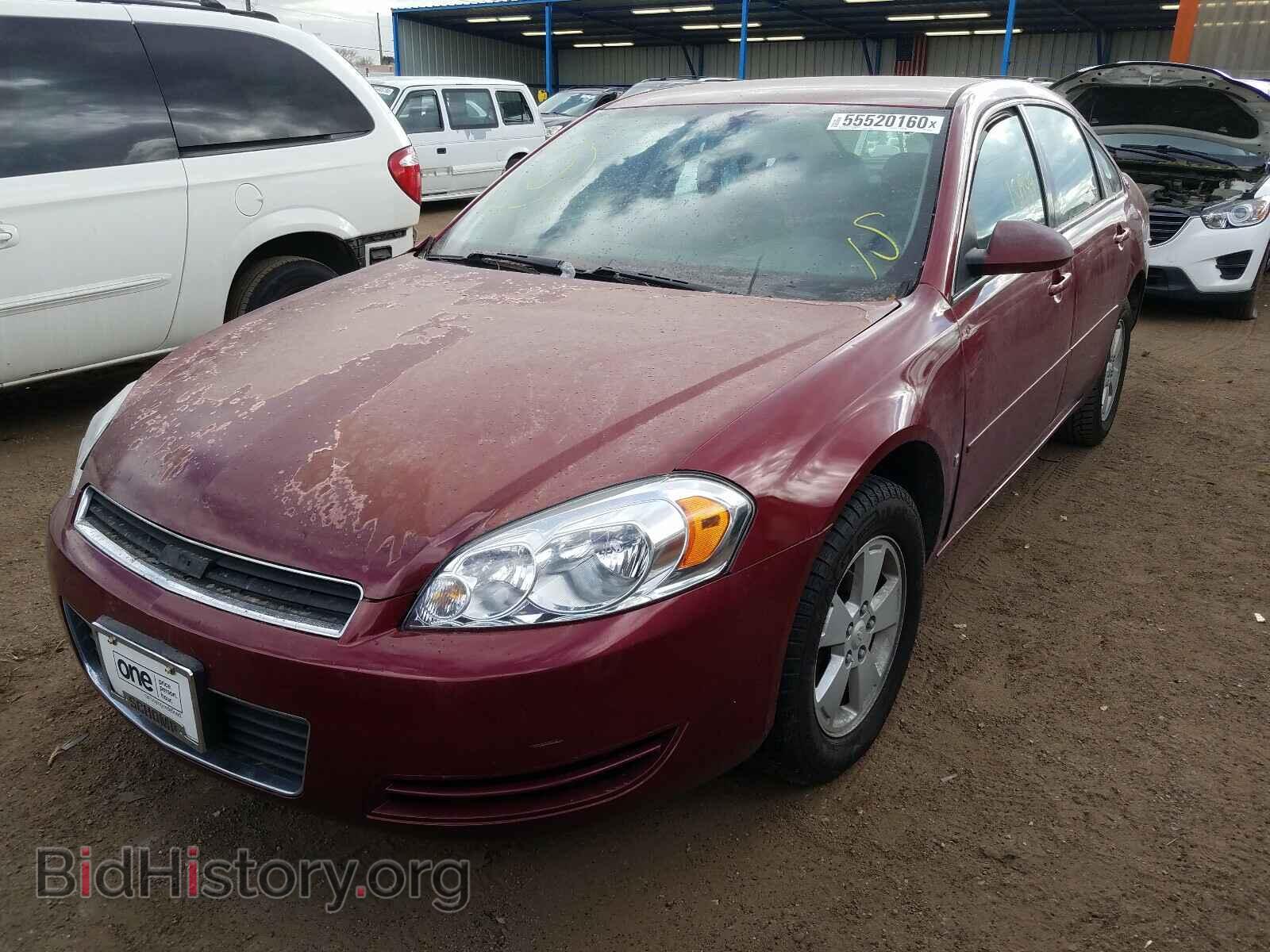2007 CHEVROLET IMPALA - VIN: 2G1WT58NX79359833 - Фото 2