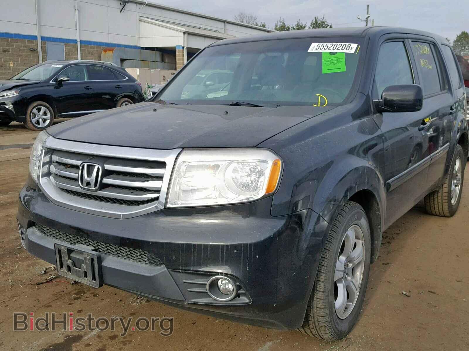 2013 HONDA PILOT EX - VIN: 5FNYF4H48DB043296 - Фото 2