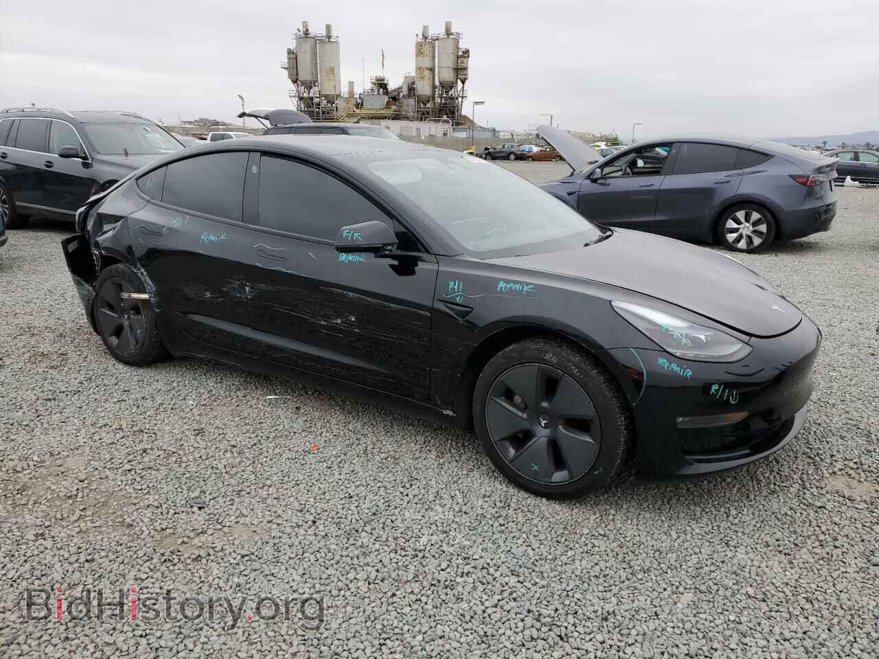 2022 TESLA MODEL 3 - VIN: 5YJ3E1EB6NF238104 - Фото 4