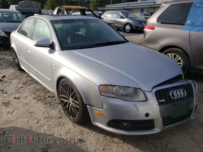 2008 Audi A4 A4 2.0T QU (VIN WAUDF78EX8A076854) — фото 1 из 10, Copart, повреждение: бок