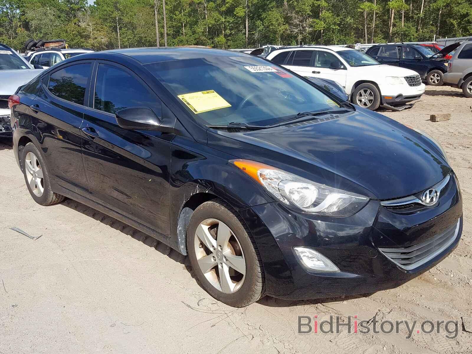 Photo 5NPDH4AE9CH093815 - HYUNDAI ELANTRA 2012