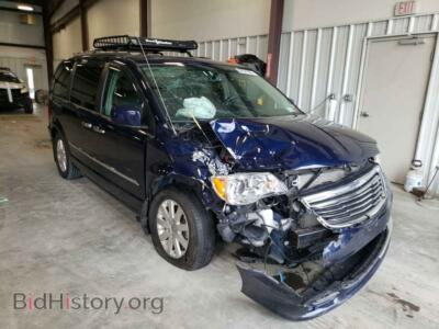 2016 Chrysler MINIVAN Town & COU, blue — VIN 2C4RC1BG2GR246787, Copart