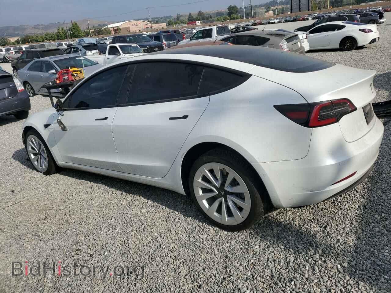 2022 TESLA MODEL 3 - VIN: 5YJ3E1EB6NF265447 - Фото 2