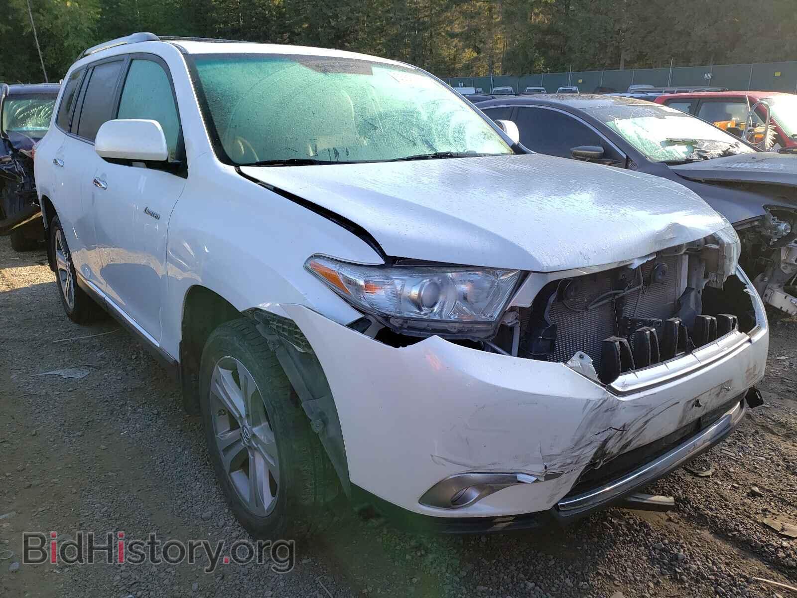 Photo 5TDDK3EH1CS171644 - TOYOTA HIGHLANDER 2012