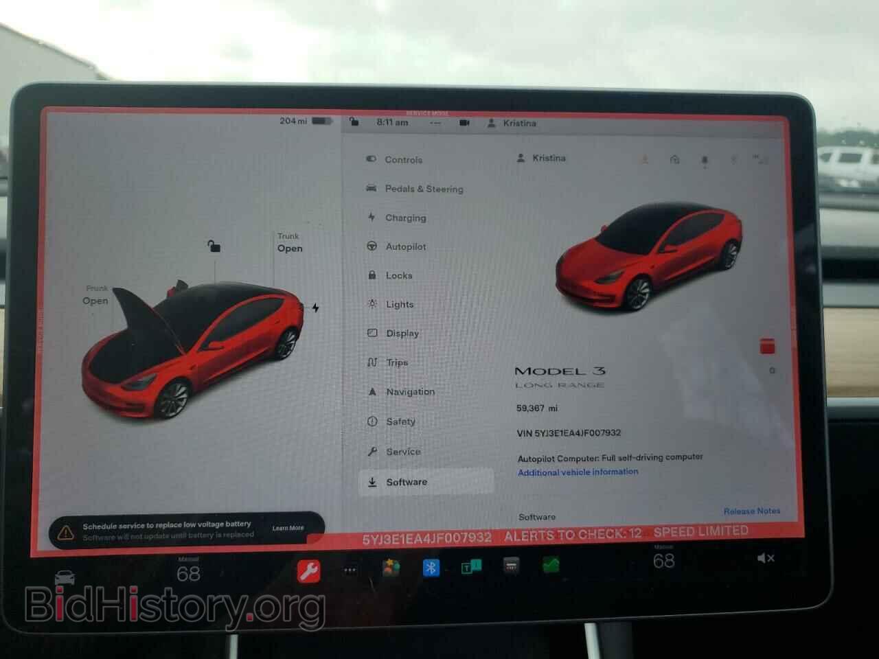 2018 TESLA MODEL 3 - VIN: 5YJ3E1EA4JF007932 - Photo 9