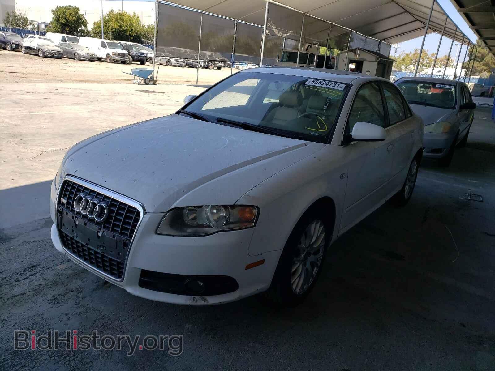 2008 AUDI A4 - VIN: WAUAF78E18A146731 - Фото 2