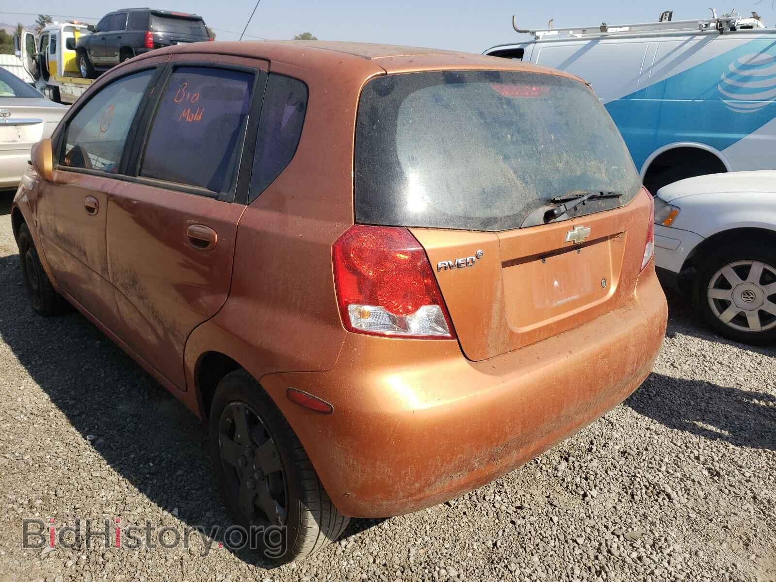 2007 CHEVROLET AVEO - VIN: KL1TD66647B745582 - Фото 3