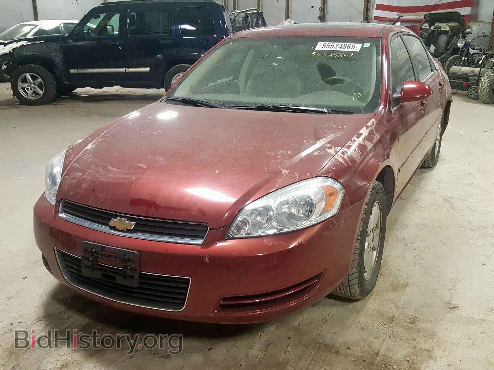 2008 CHEVROLET IMPALA - VIN: 2G1WT58K281363168 - Фото 2