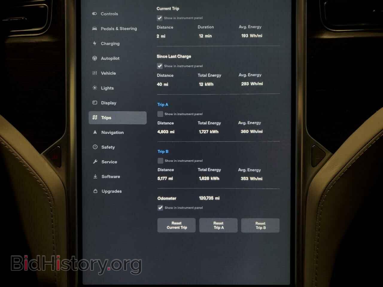 2015 TESLA MODEL S - VIN: 5YJSA1S28FF088008 - Photo 9