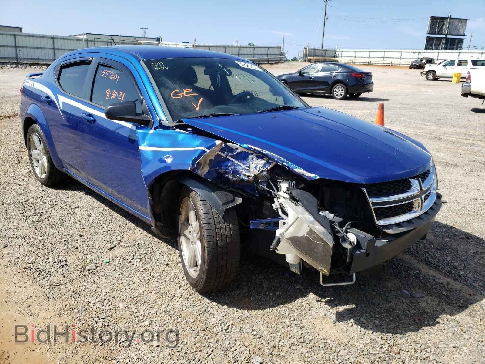 Photo 1C3CDZAB2DN536581 - DODGE AVENGER 2013