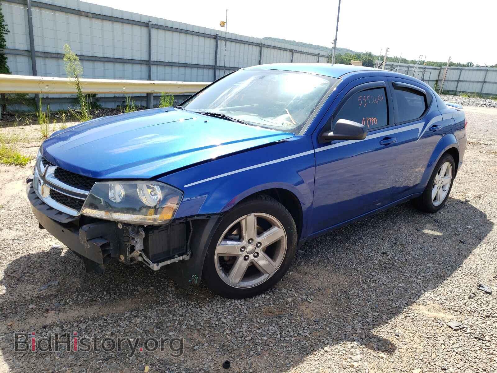 2013 DODGE AVENGER - VIN: 1C3CDZAB2DN536581 - Фото 2