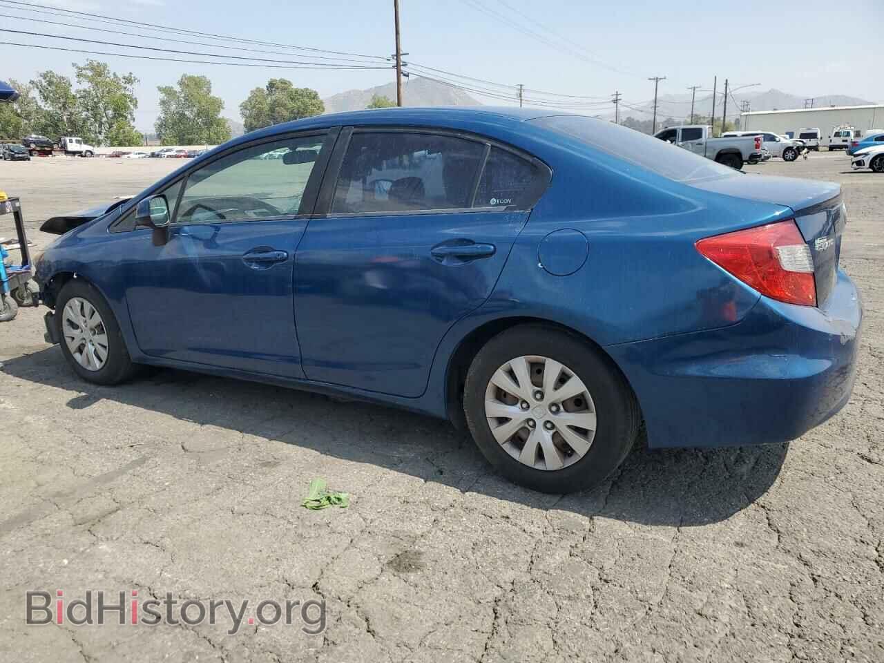 2012 HONDA CIVIC - VIN: 2HGFB2F59CH534490 - Фото 2