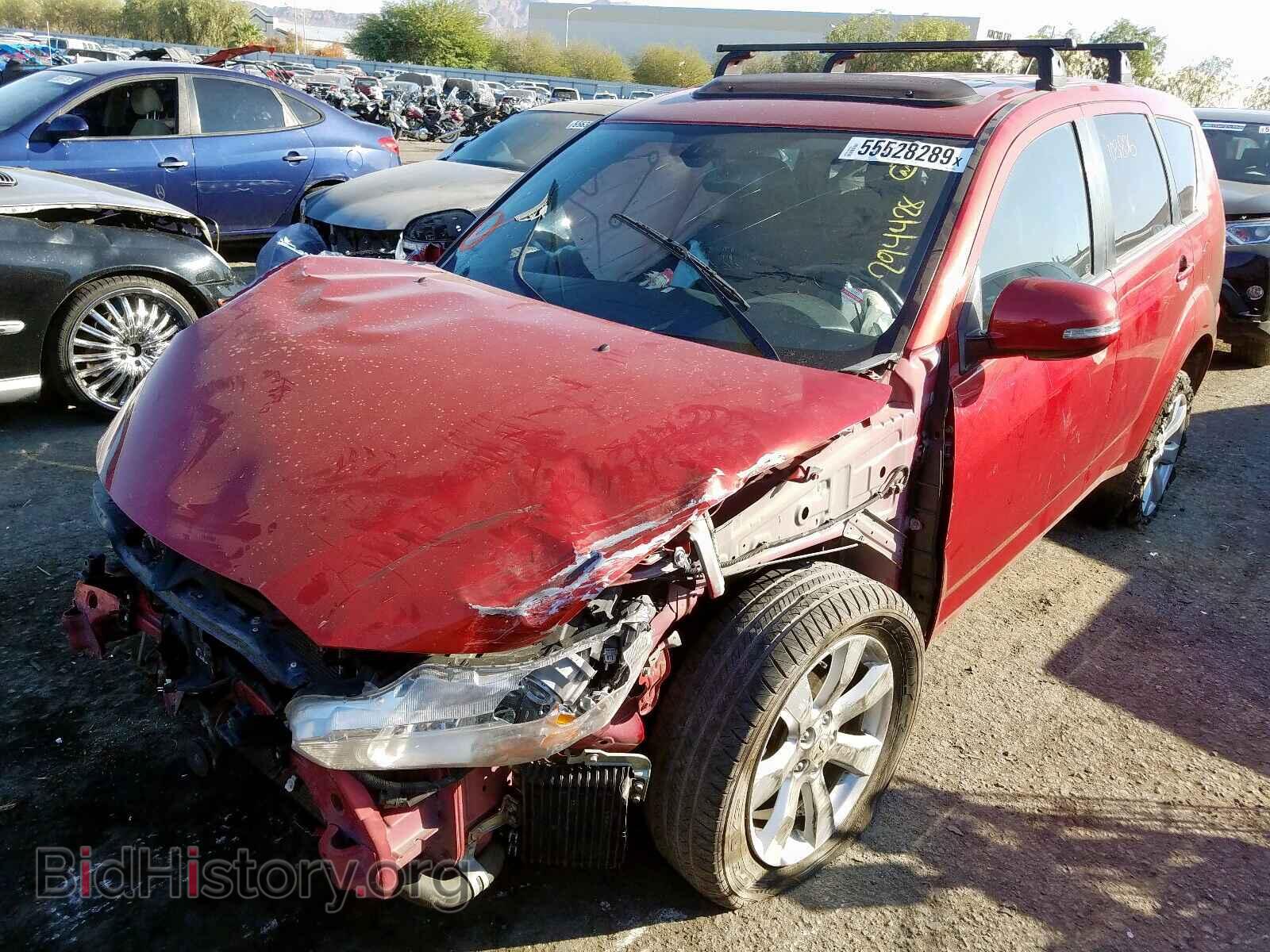 2012 MITSUBISHI OUTLANDER - VIN: JA4JS4AX9CU014696 - Фото 2