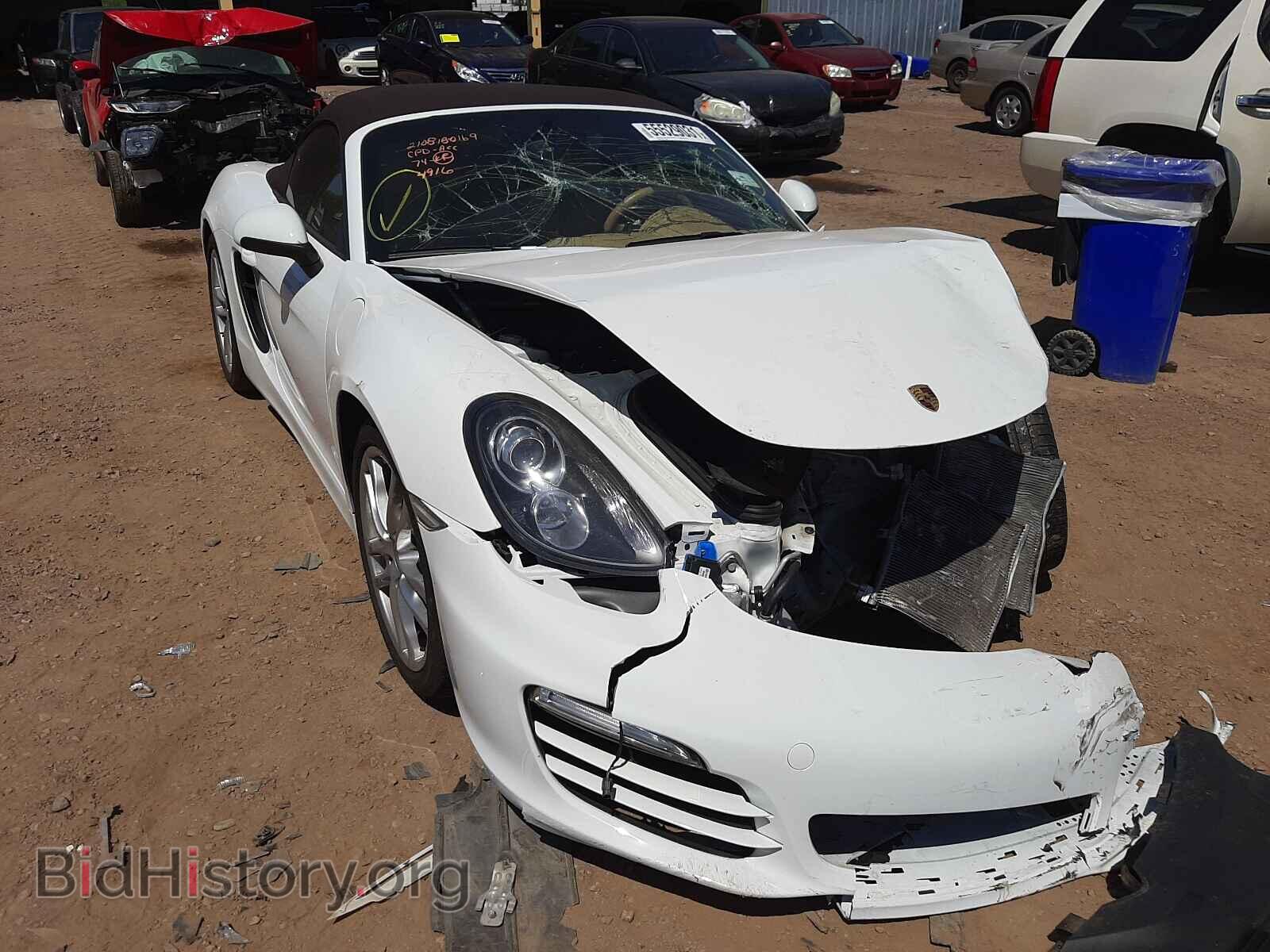 Фотография WP0CA2A8XDS114916 - PORSCHE BOXSTER 2013