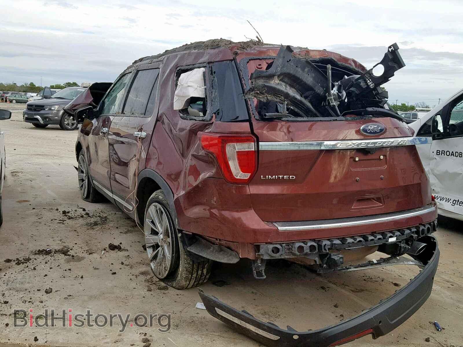 2018 FORD EXPLORER L - VIN: 1FM5K7F81JGB11554 - Фото 3