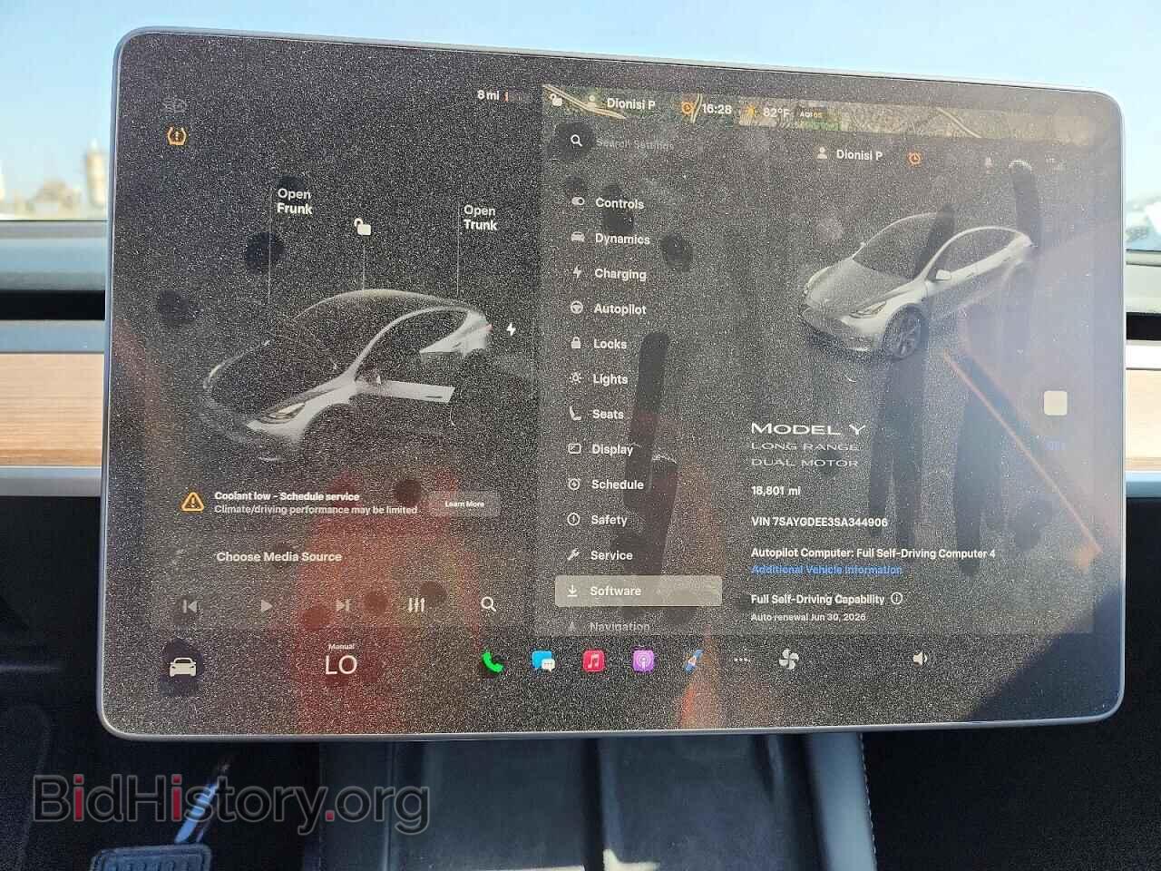 2025 TESLA MODEL Y - VIN: 7SAYGDEE3SA344906 - Photo 9