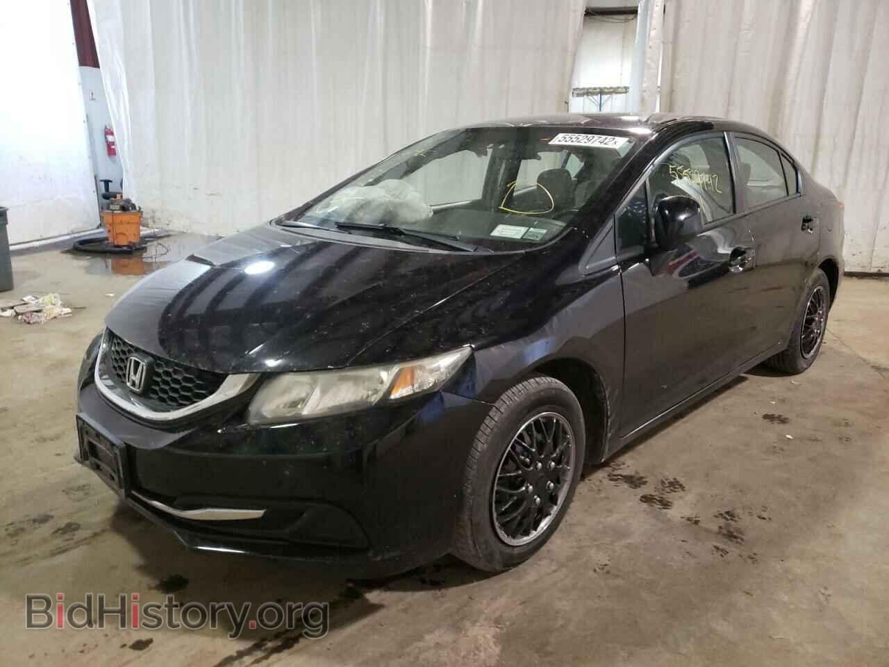 2013 HONDA CIVIC - VIN: 2HGFB2F57DH564413 - Фото 2