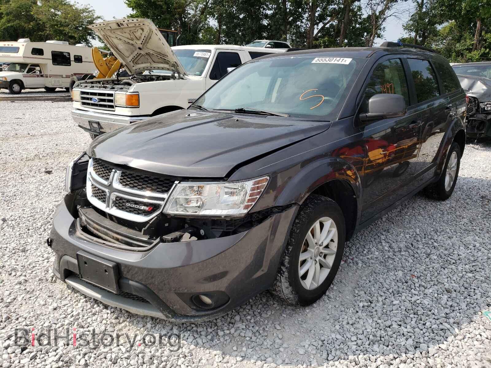 2016 DODGE JOURNEY - VIN: 3C4PDCBG4GT137731 - Фото 2
