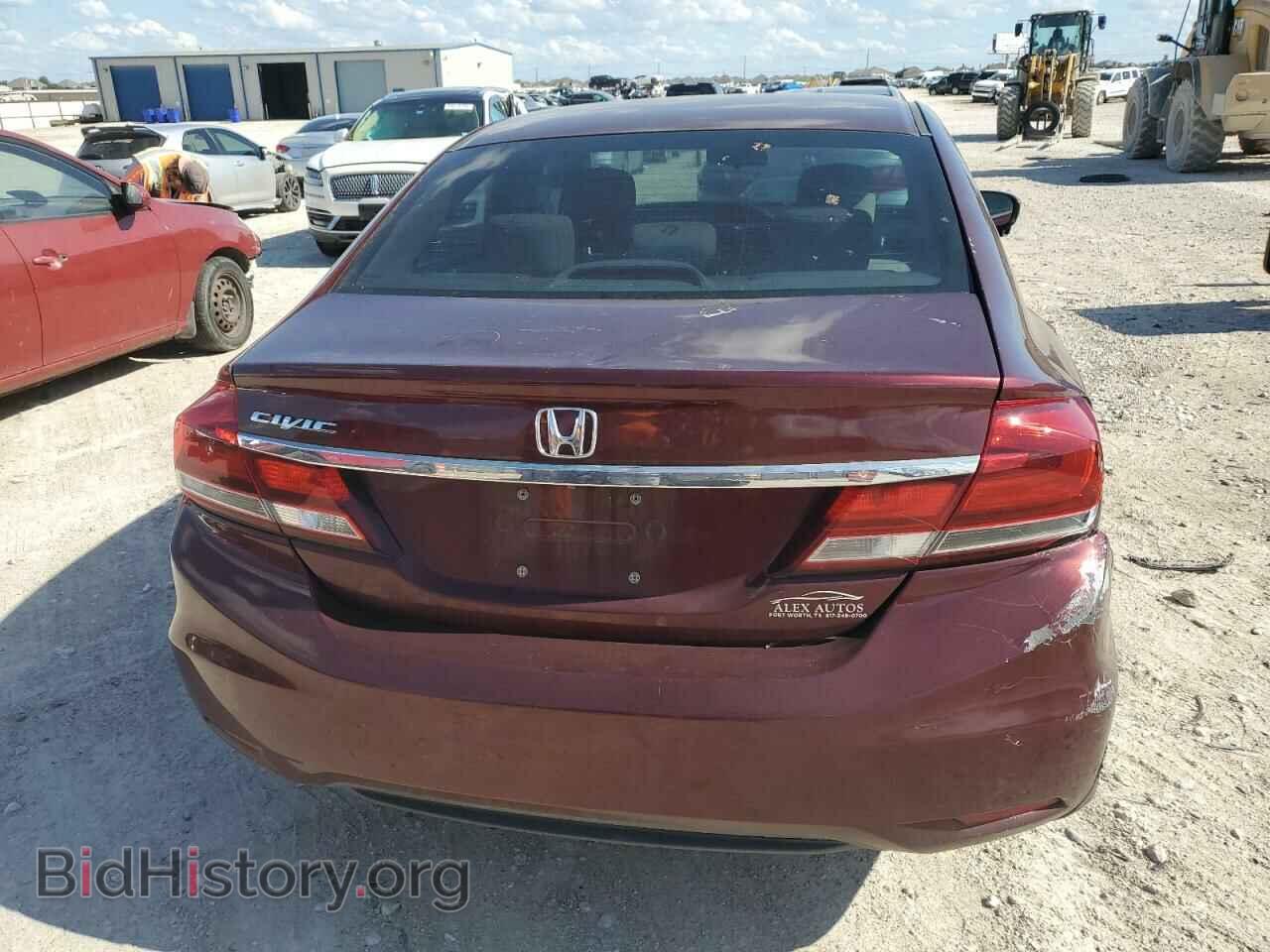 2014 HONDA CIVIC - VIN: 19XFB2F85EE072968 - Фото 6