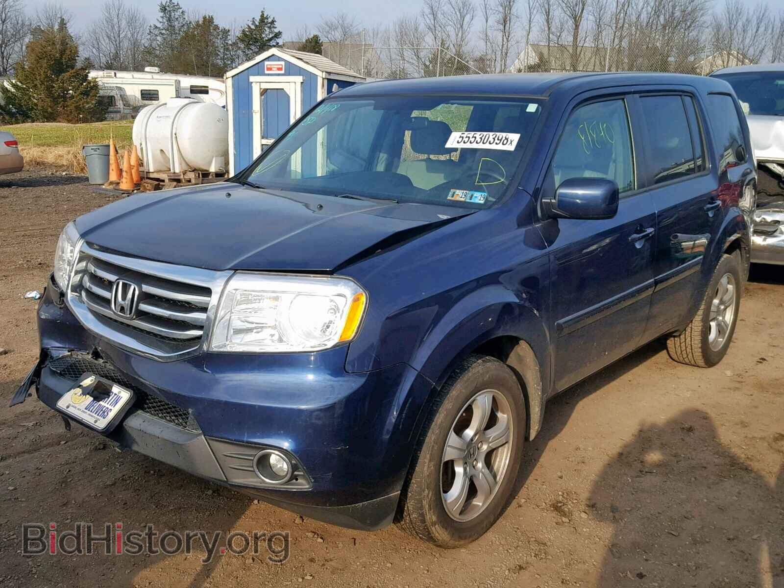 2013 HONDA PILOT EX - VIN: 5FNYF4H40DB062280 - Photo 2