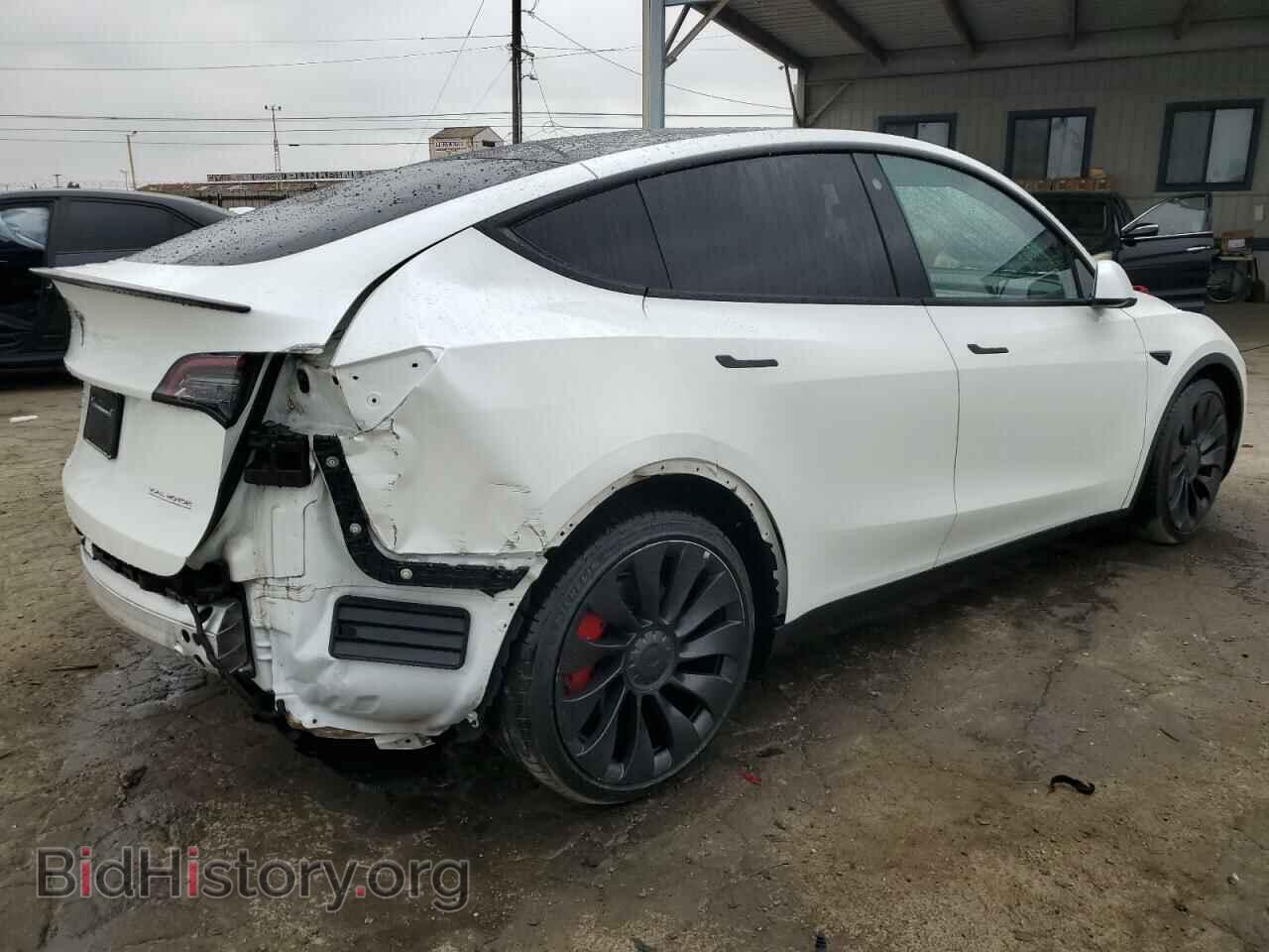2022 TESLA MODEL Y - VIN: 7SAYGDEF6NF324360 - Фото 3