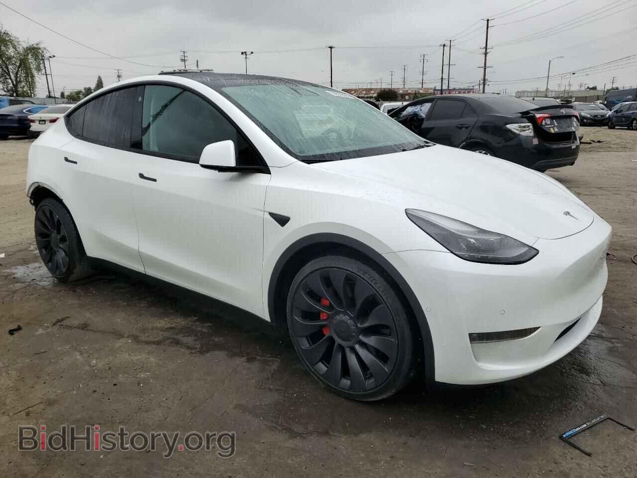 2022 TESLA MODEL Y - VIN: 7SAYGDEF6NF324360 - Фото 4