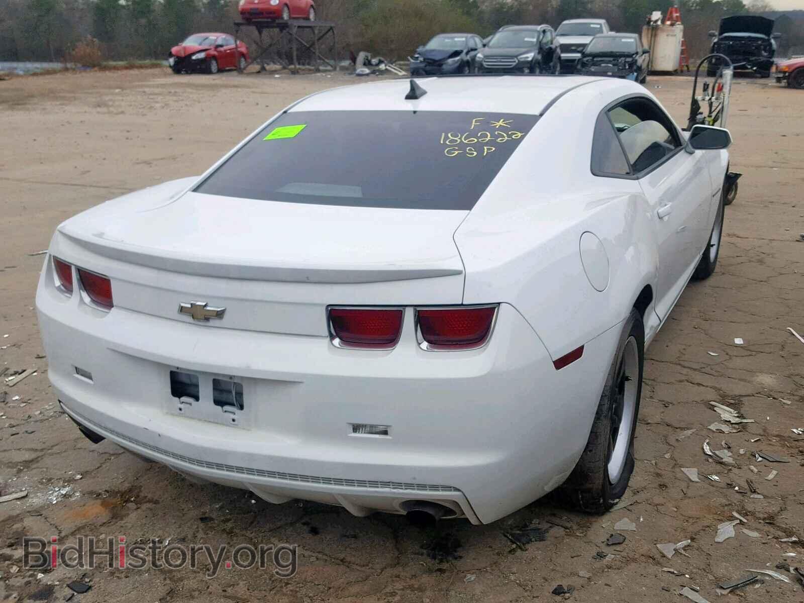 2012 CHEVROLET CAMARO - VIN: 2G1FA1E37C9165966 - Фото 4