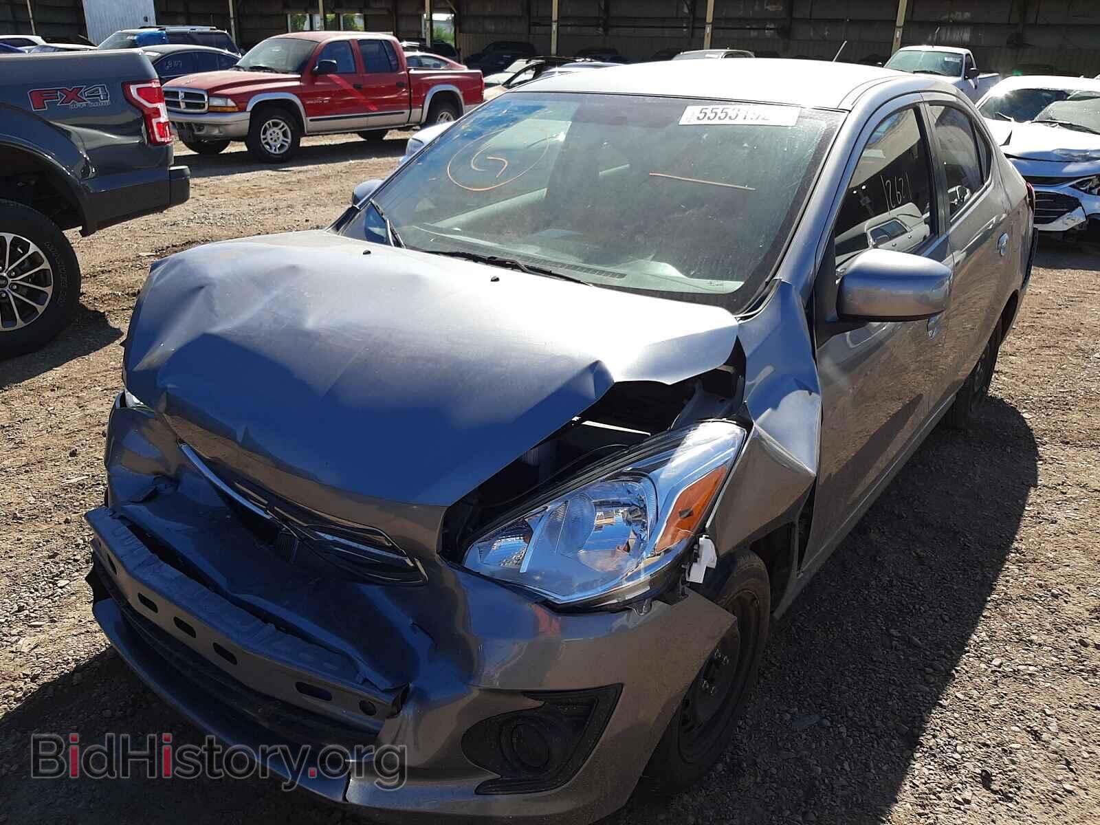 2019 MITSUBISHI MIRAGE - VIN: ML32F3FJ3KHF09440 - Фото 2