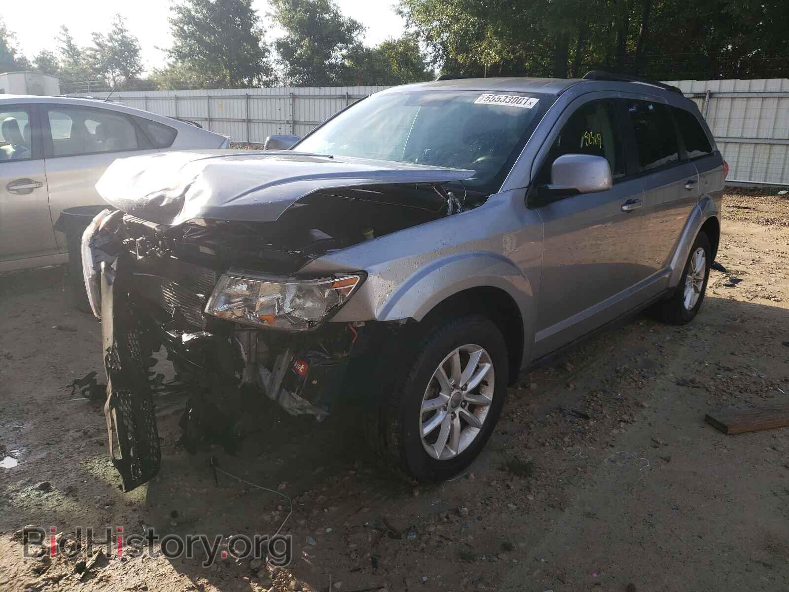 2016 DODGE JOURNEY - VIN: 3C4PDCBG3GT218722 - Фото 2